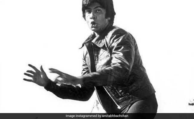 Amitabh Bachchan Decodes His LOL Expression In This Pic - It Involves The Bell Bottoms