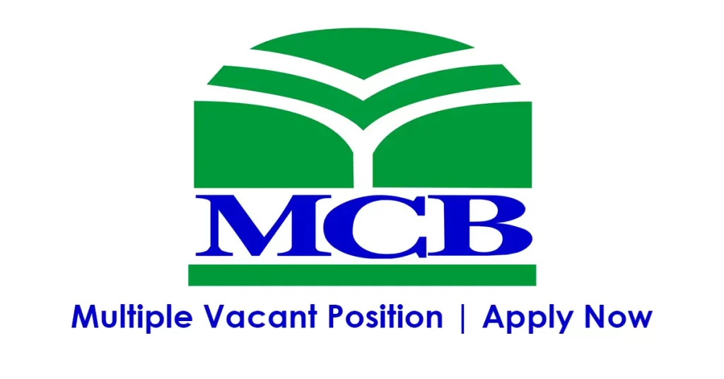 MCB Islamic Bank Limited Jobs June 2023